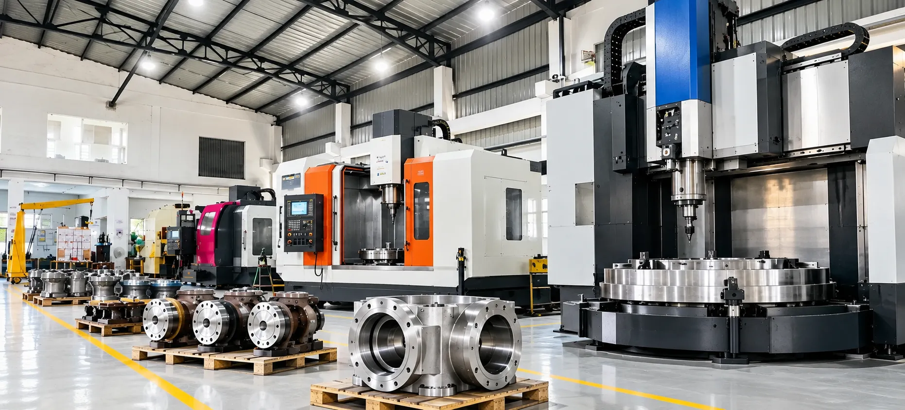 Heavy-Duty Vertical Turning and VMC Milling Centers