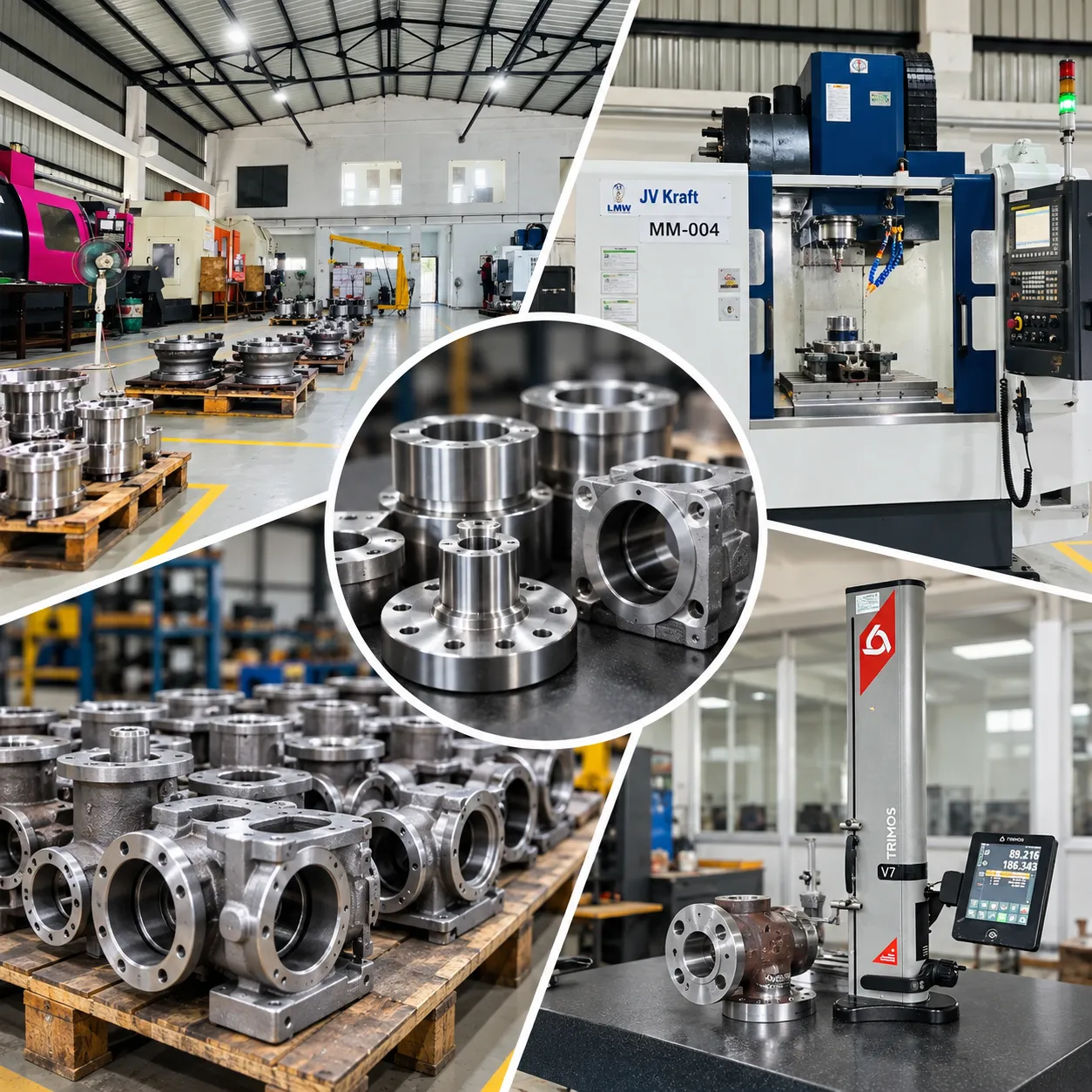 Precision Castings and Forgings Machining Capability